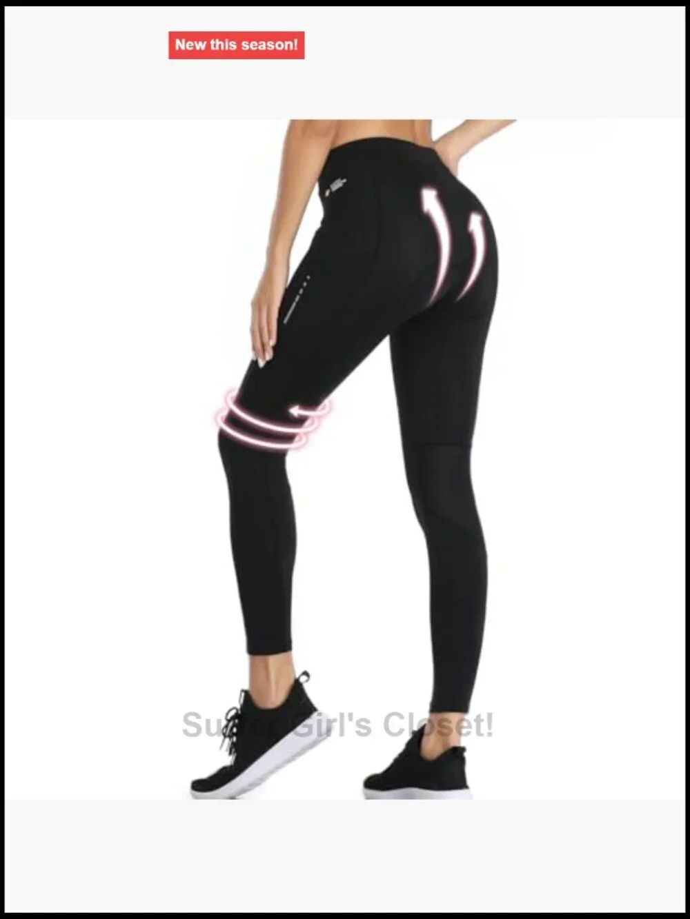 Women's High Waist 4D Padded Cycling Capris 3/4 Biking Tights with Pockets